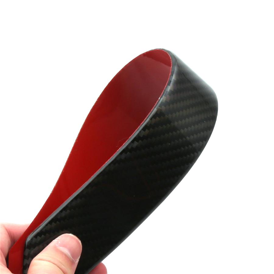 2Pcs Real Carbon Fiber Car Fender Flares & Protector Styling