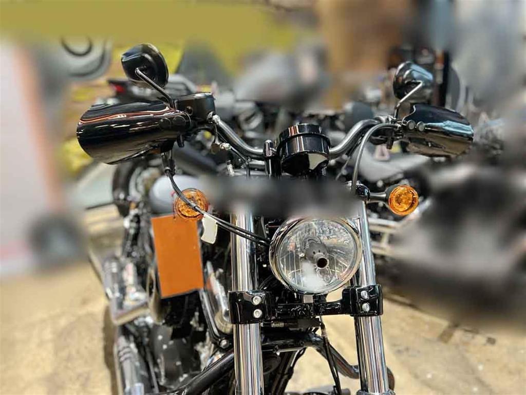 Black Motorcycle Handguard Handlebar Windshield Handguard Protector Fits Sportster 883