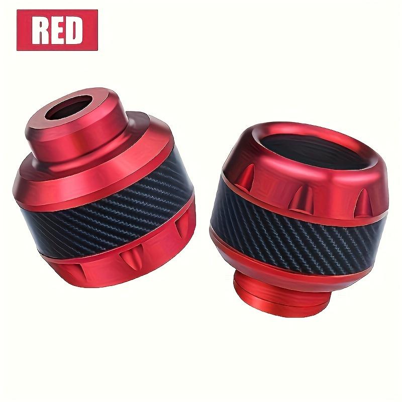 

Set Of 2 Universal Aluminum Golden Motorcycle Kickstand Protectors, Anti-explosion Front Fork Cup Slider Collision Motorcycle Safety Accessory