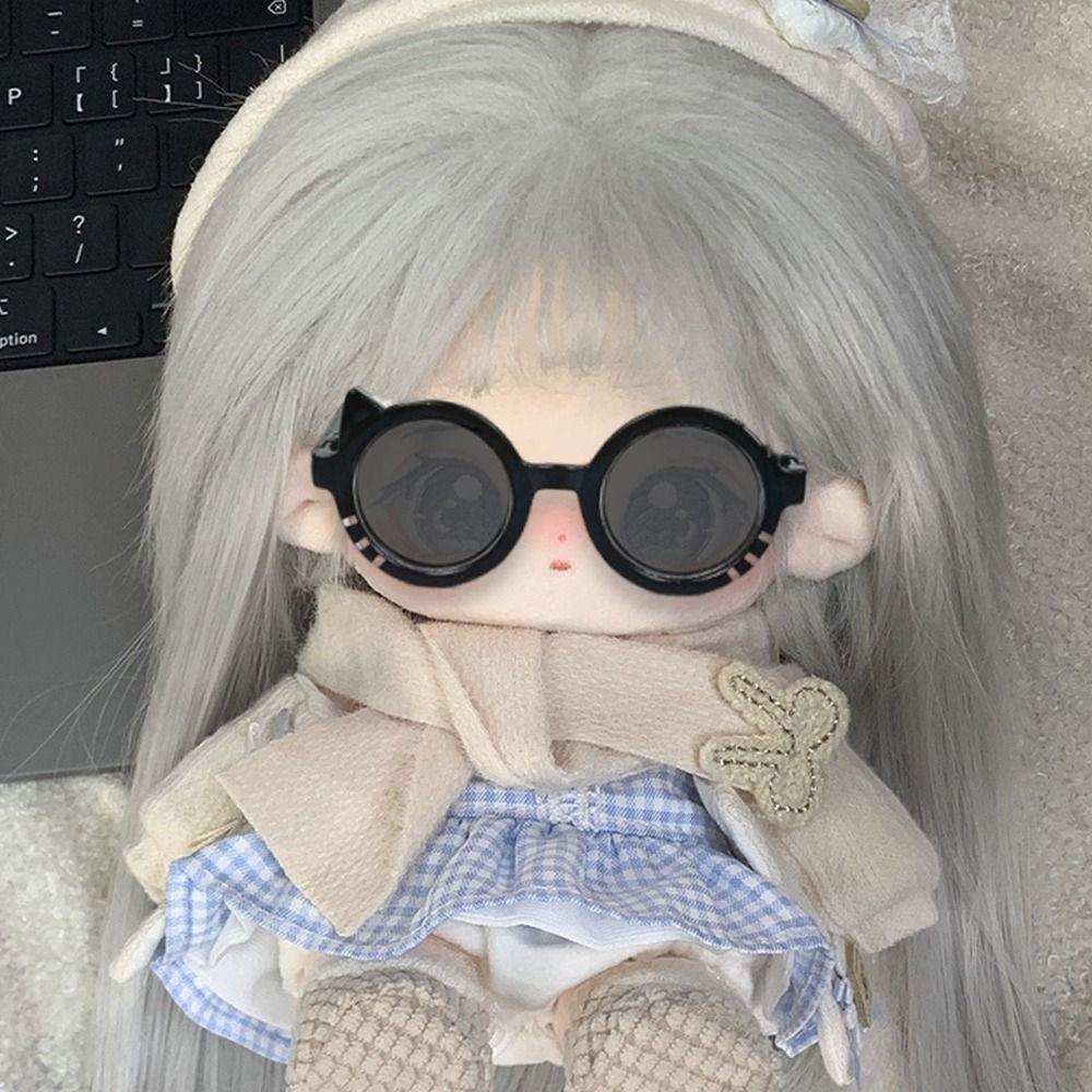 6,5 cm Brillengestell Spielzeug Labubu Brille Trend Puppenbrille Babyzubehör