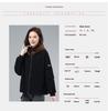 Women's Plus Size Fleece-Lined Jacket - 2024 Autumn/Winter Trend, Thick, Warm, and Stylish for Mature Fashion.