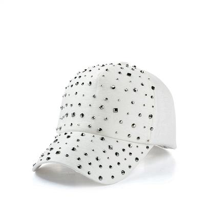 Rhinestone Adjustable Baseball Cap Trucker Cap Men Breathable Mesh Korean Version Summer Snapback Dad Hat