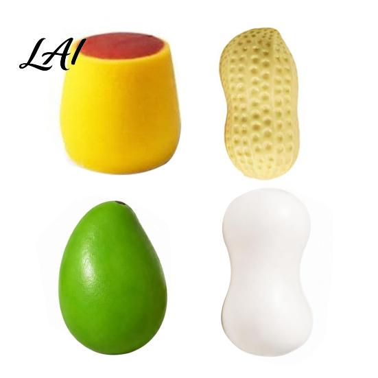 Anxiety Reduction Stress Relief 3/4/5/6Pcs/Set Crunchy Sensory Toys Toy, Mango Butter Stick Peanut Pudding