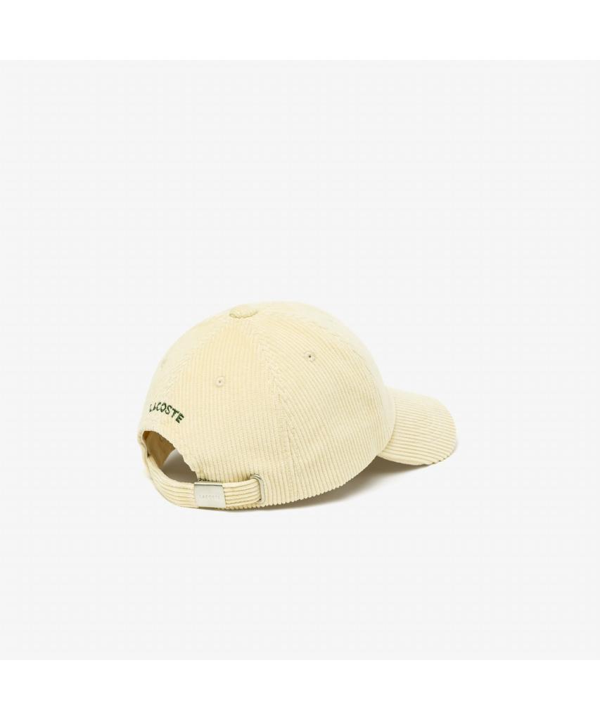 LACOSTE Men'S Corduroy Ball Cap Rk412E-55N Xfj