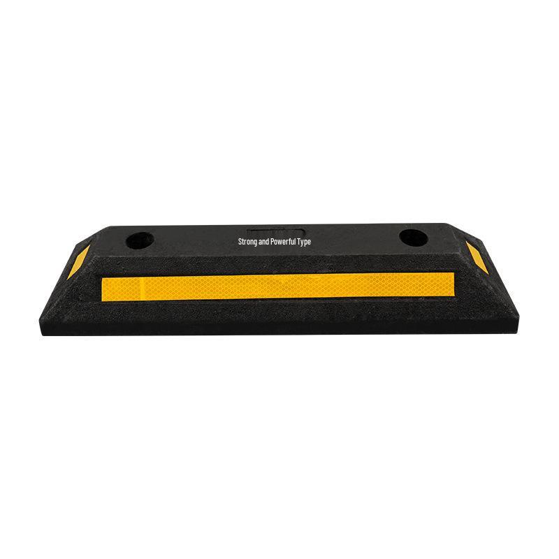 Heavy-Duty Rubber Wheel Chock Parking Stop
