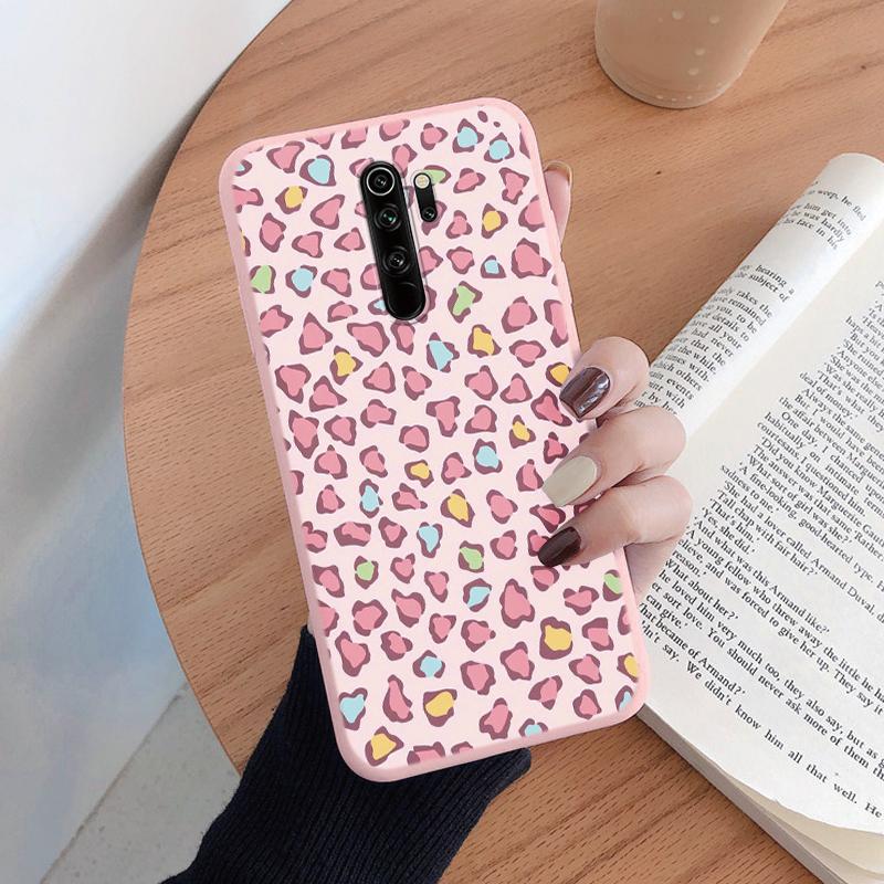 Case For Redmi Note 8 Pro Soft Silicone TPU Back Cover Case Protective Coque For Redmi Note8 Pro Shell Leopard Painted Bumper