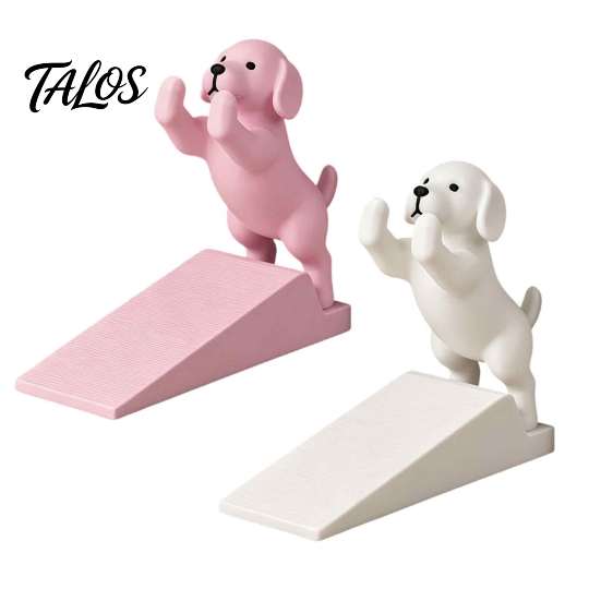 Decorative Door Wedge Cute Dog Stopper, 3D Printed Stopper for Bottom Labrador Puppy Decor of Door, Non-Slip Holder, Stop Bedroom Safety Catch