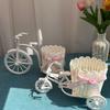 Bicycles Planter Tabletop Decorations for Home Party Wedding Centerpieces Nostalgic Bicycles Flower Basket Plant Stand