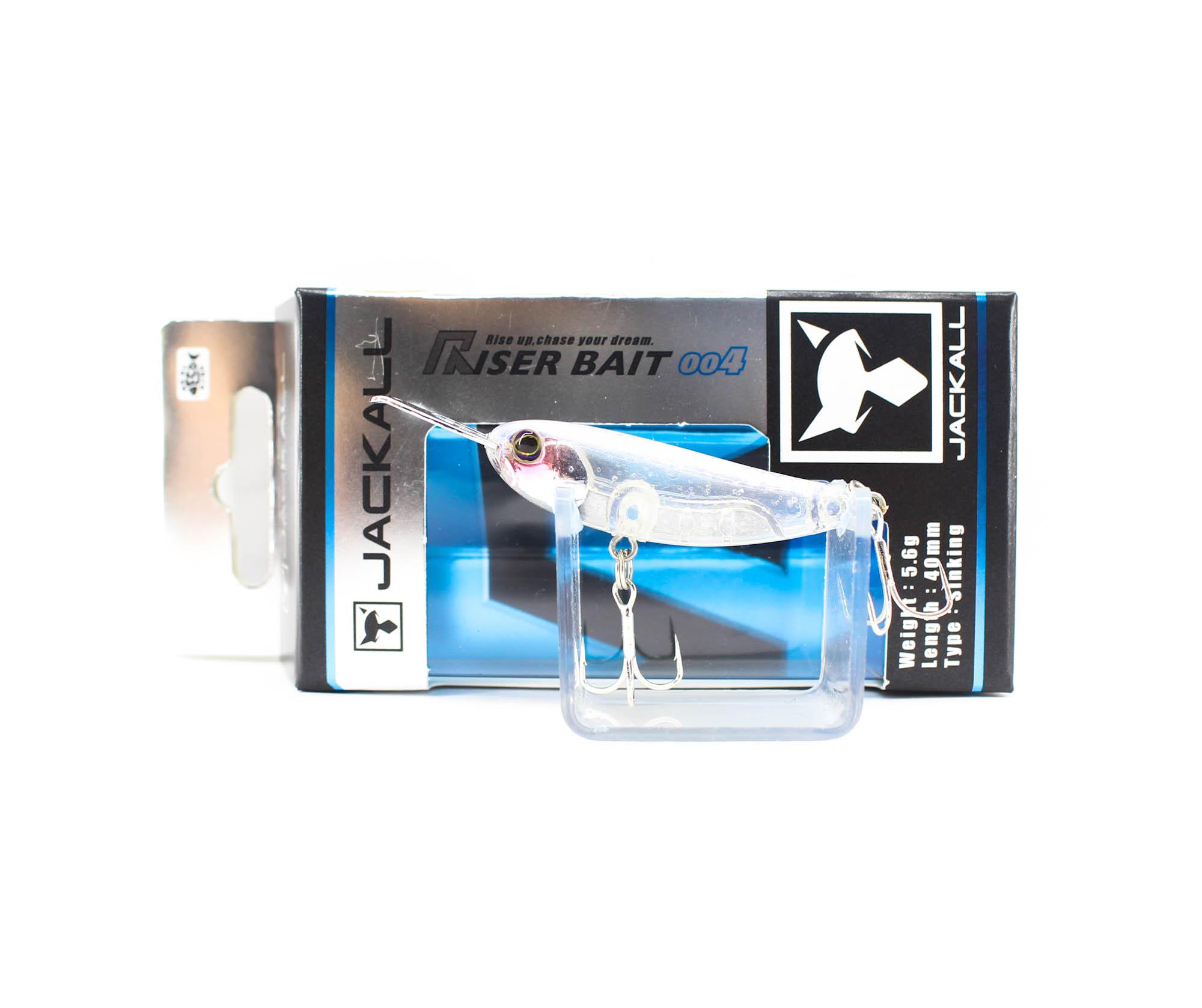 

Jackall Riser Bait 004 40 мм Topwater Sinking Nure Clear Prism (9363)