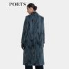 PORTS Women's 2024 Autumn Mid-Length Lapel Coat