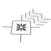 4Pcs DIY Wall Sticker SelfAdhesive NonSlip Floor Sticker for Bathroom Bedroom Kitchen