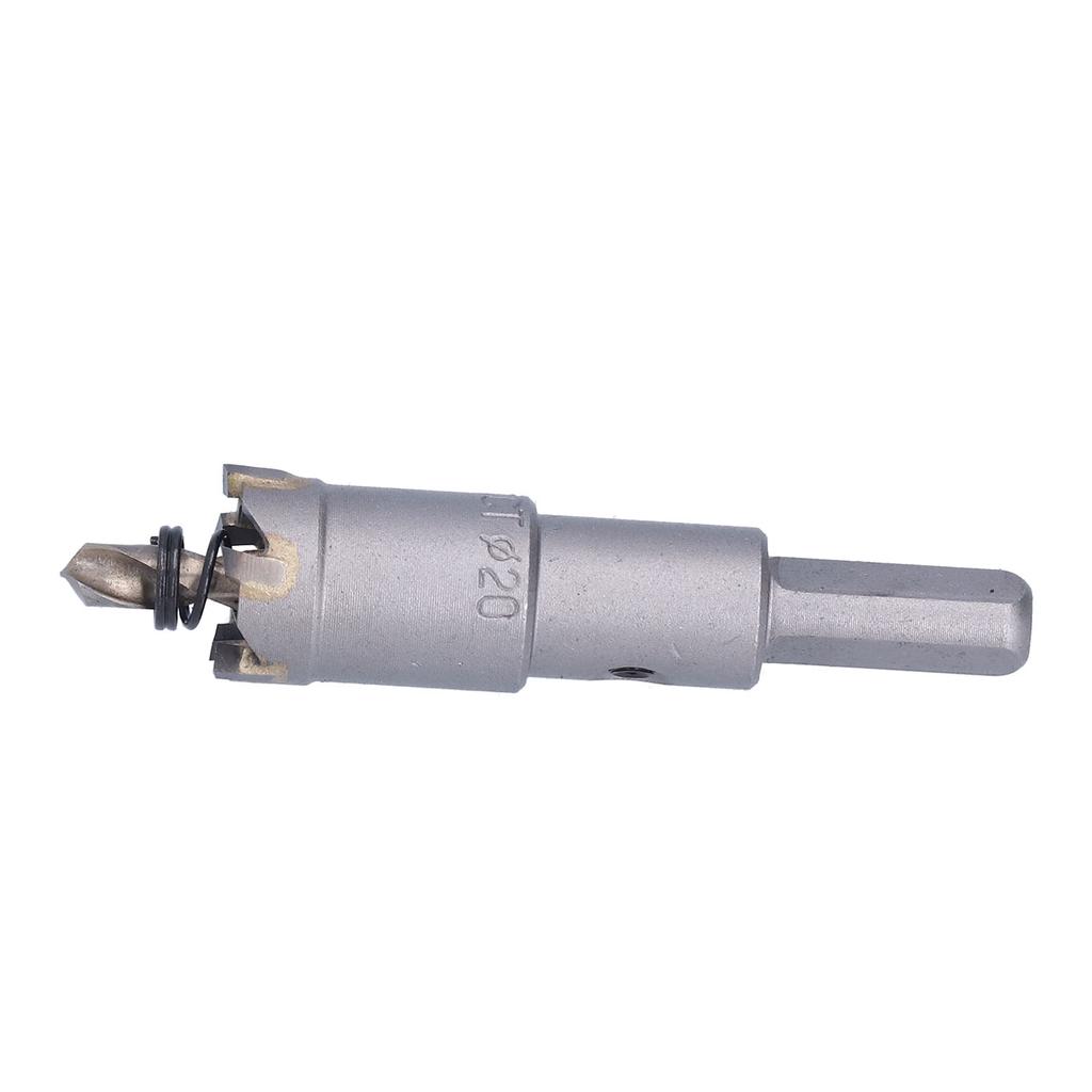 Hole Saw High Speed Steel Three Blades Inclination Angle Design Hole Cutter for Metal with Hex Key