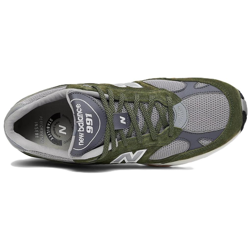New Balance 991 Made In England Green Grey Men Sneakers Tan M991GGT