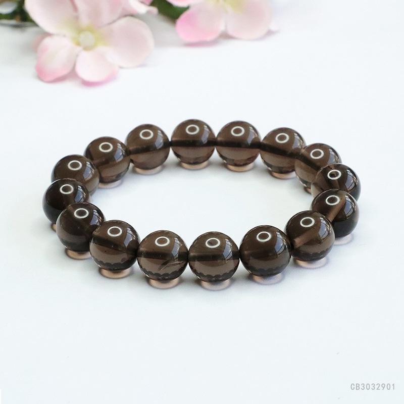 Juan Yu Natural Rainbow Obsidian Cat's Eye Couple Bracelet CB2040901