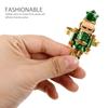 4Pcs Nutcracker Napkin Rings Alloy Reusable Elegant Napkin Buckles Holiday Dining Table Decor Christmas Party Accessories