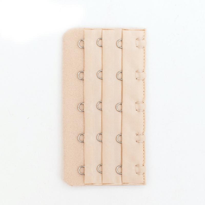 

1 шт., женский регулируемый удлинитель для бюстгальтера, удлинитель с крючками для бюстгальтера, аксессуары для нижнего бюстгальтера, удлинитель ремня с пряжкой, 5 крючков 1PC телесный