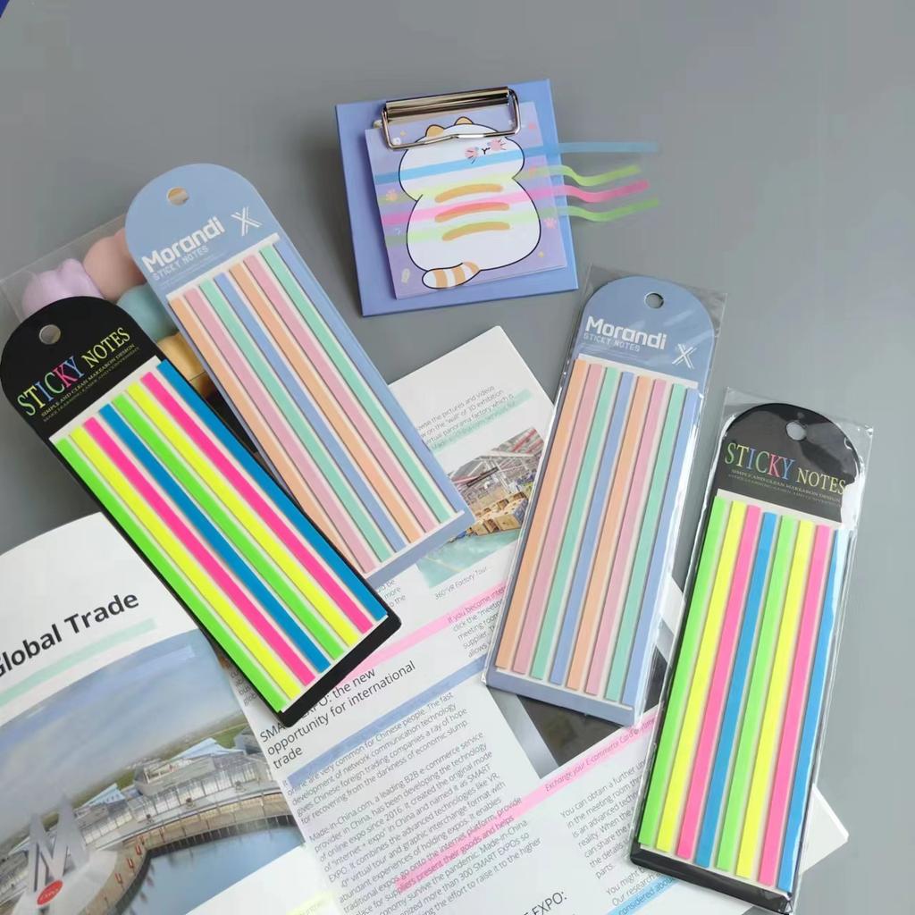 160Sheets Markers Index Tabs Bookmark Transparent Sticky Classify Files For Book Waterproof Notes Strip Student Flags