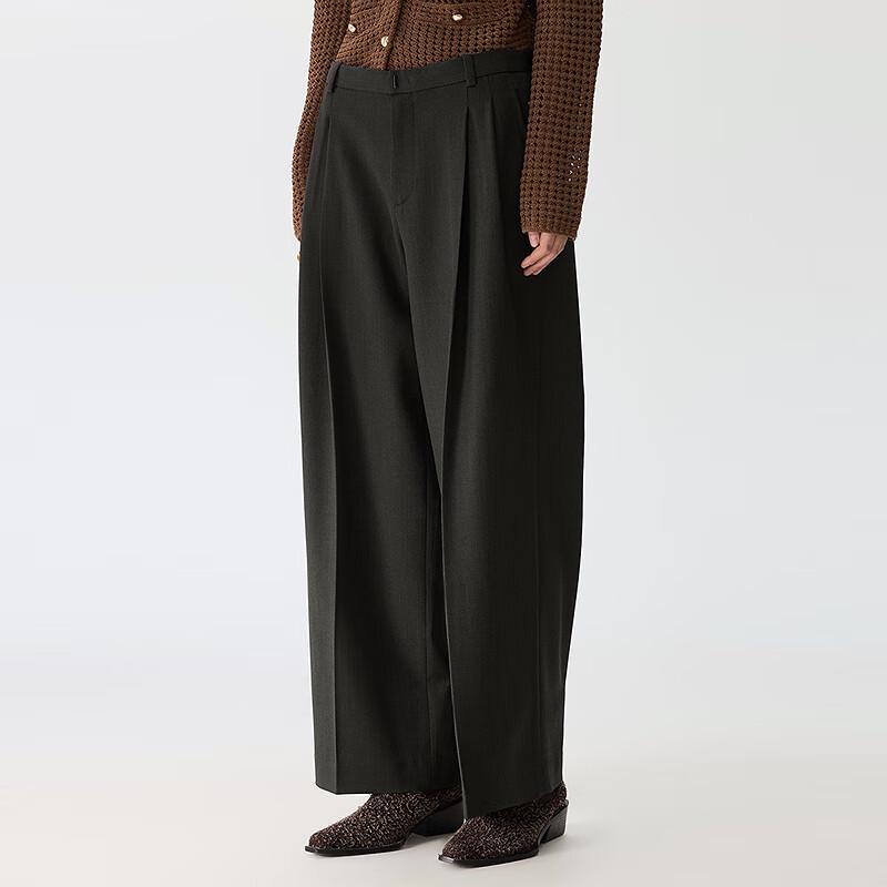 

JNBY 2025 Весенние Свободные Повседневные Брюки Широкого Кроя S