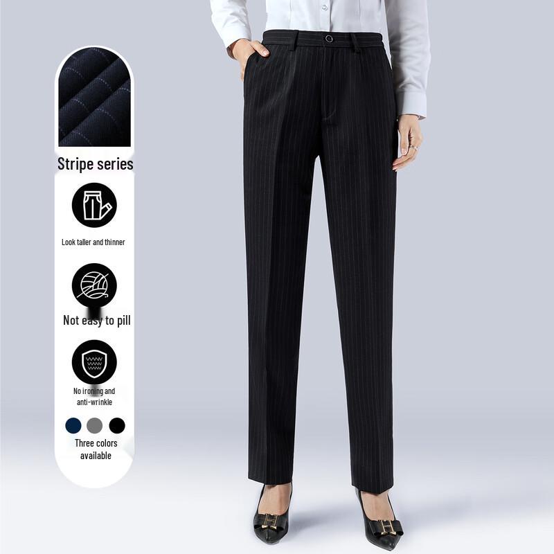 

Luomeng Women s Straight-Leg Suit Trousers 175/92
