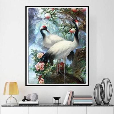40*50CM Diamond Painting Animal 5D Diamond Embroidery Flower And Tree DIY Full Diamond Mosaic