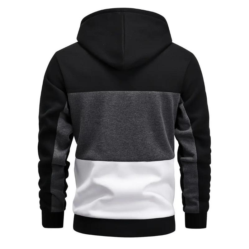 Men's Windproof Fashion Hooded Hoodie for Autumn and Winter a Must-have for Trendy Streets Casual Style Front Pocket Design