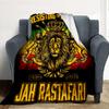 Rasta Power Flannel Blanket Throw Blanket Soft Warm Sofa Bed Camping Home Decor Unique Christmas Gift C9261871