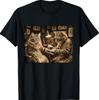 Cat Tattooing Cat Funny Meme Inked Kitty Humor Tattoo Artist T-Shirt