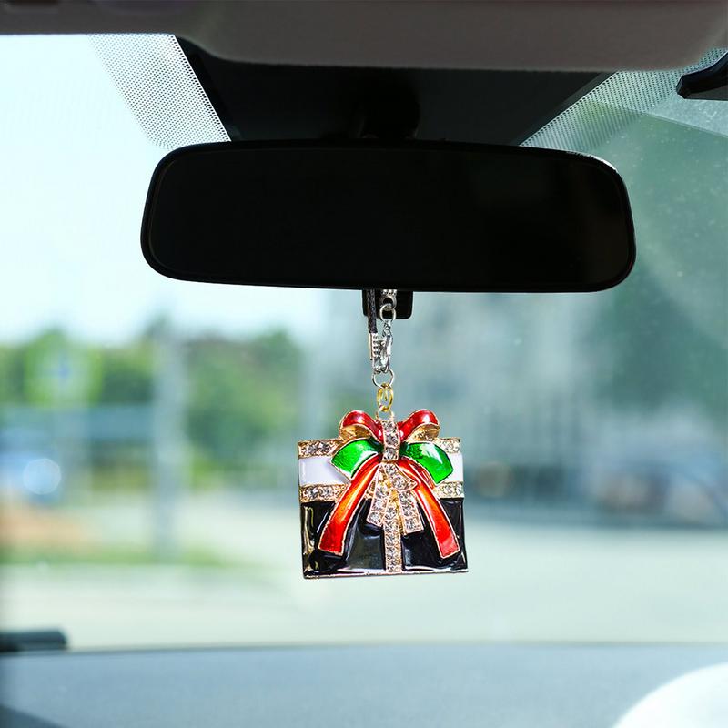 Car Cartoon Decoration Christmas Decorative Tree Ornament Multipurpose Bag Charm Car Interior Accessory For Backpack Home