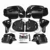 Front Leg Guards for Harley Road Glide, Road King, and Street Glide