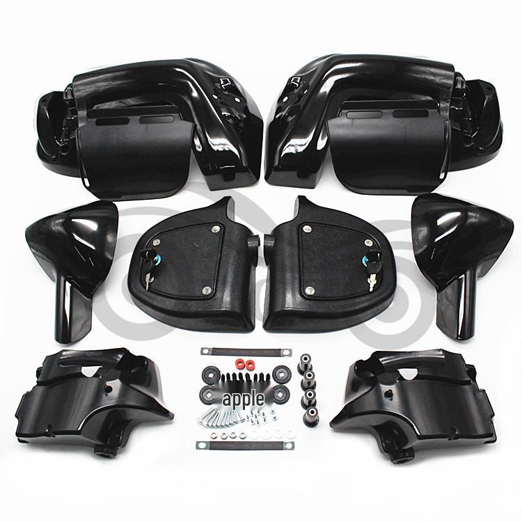 Front Leg Guards for Harley Road Glide, Road King, and Street Glide