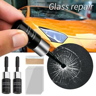 Kfz-Glasreparaturflüssigkeit, Auto-Windschutzscheiben-Riss-Chip-Reparatur-Werkzeug, DIY-Fix-Set