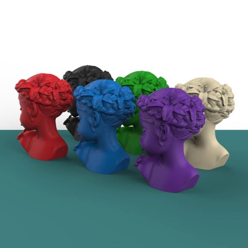 Female Body Candle Silicone Mould Shy Butterflies Girls Plaster Silicone Mold Portrait Ornament Mold for DIY Crafts