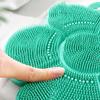 Tappetino Scrubber Antiscivolo per Doccia Facile da Pulire Esfoliante Tappetino da Bagno Nuovo Tappetino Pulizia Piedi Uso Bagno