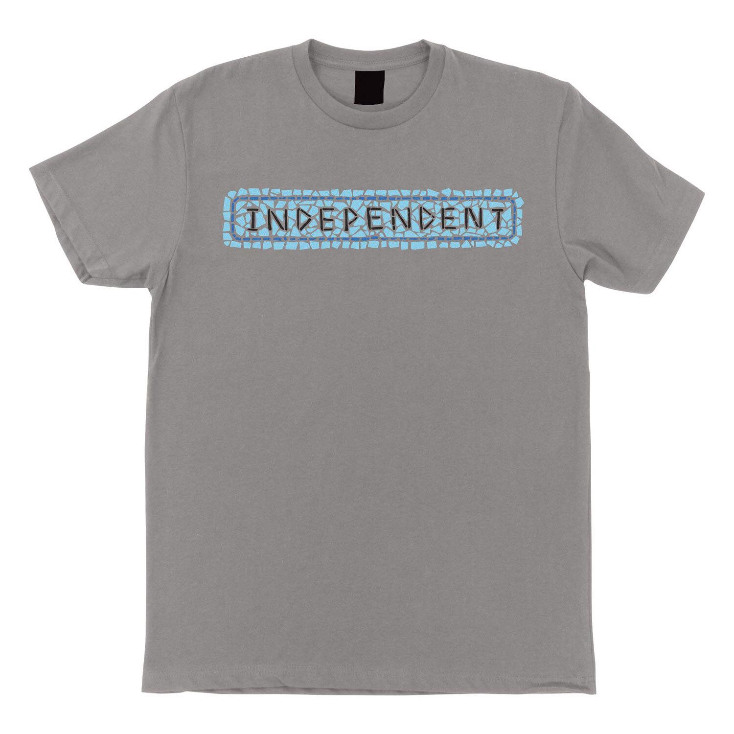 New Independent Trucks Shirt Tile Bar Medium Grey XXL