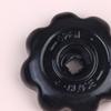 Aluminum Outside Hose Bib Replacement 8Mm Square Hole Round Wheel Handle Cylinder Valve Gas Valve For Industrial Stove Types