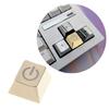 Elegant ESC Keycap, Zinc Alloy with Lasers Etching Key Button Covers for Customs Mechanical Keyboards