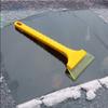1 Pcs Snow scraper Tendon material snow remover tool winter car ice snow shovel 2-in-1 screwless telescopic snow removal shovel