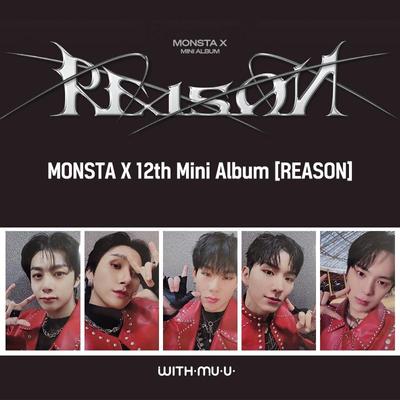 (5ks sada) Monsta X 12th Mini Album – Důvod [Withmuu Photocard]