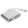 TypeC to HD Multimedia Interface VGA Video Converter Adapter Dock for Phones Laptops