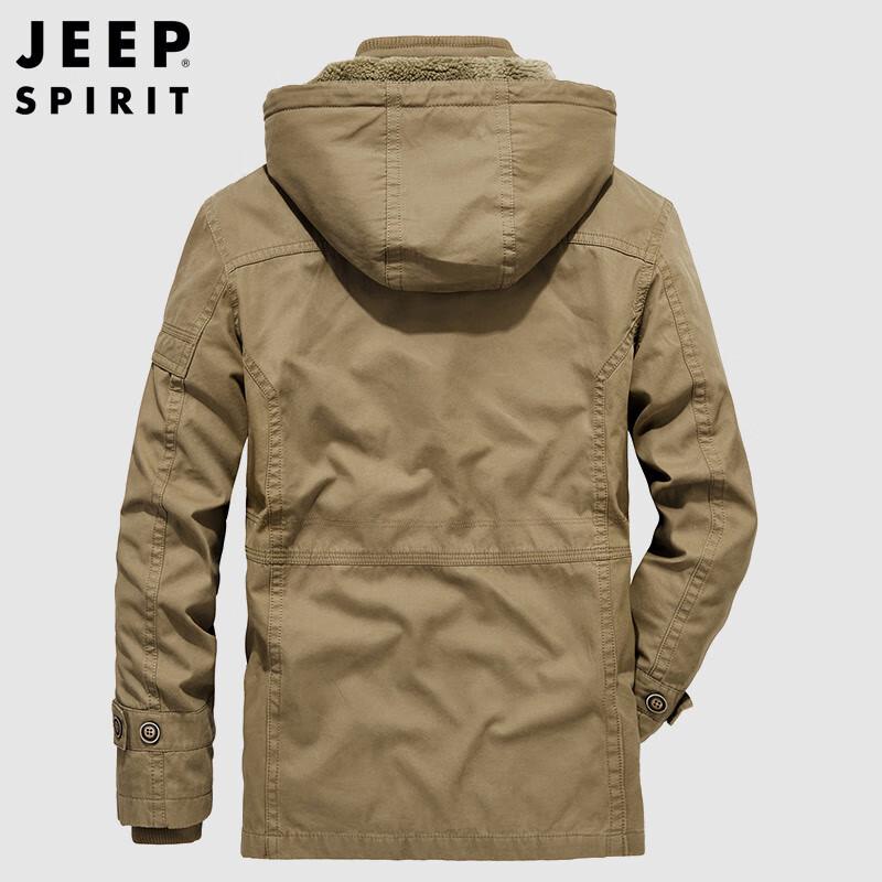 JEEP SPIRIT Men's Hooded Padded Jacket