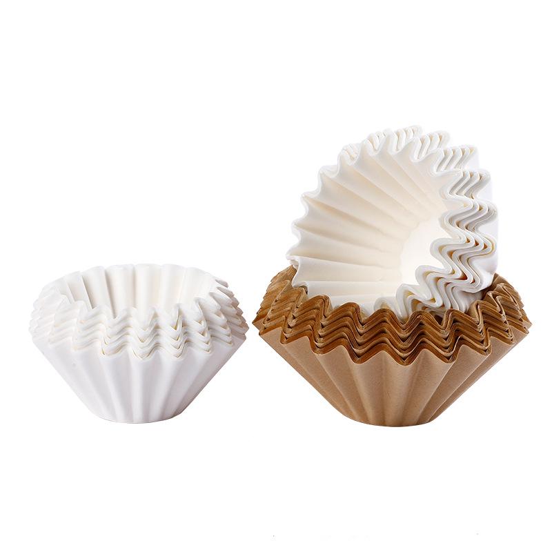 Origami Drip Coffee Filter Paper for Pour-Over Coffee Makers