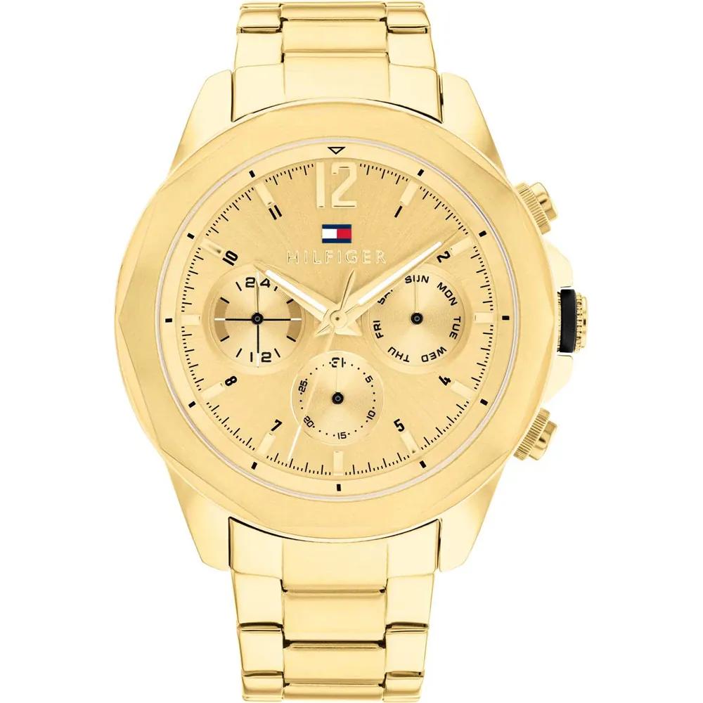 Tommy Hilfiger Men s Multifunction Watch Gold Dial Gold Strap 1792060 золотой