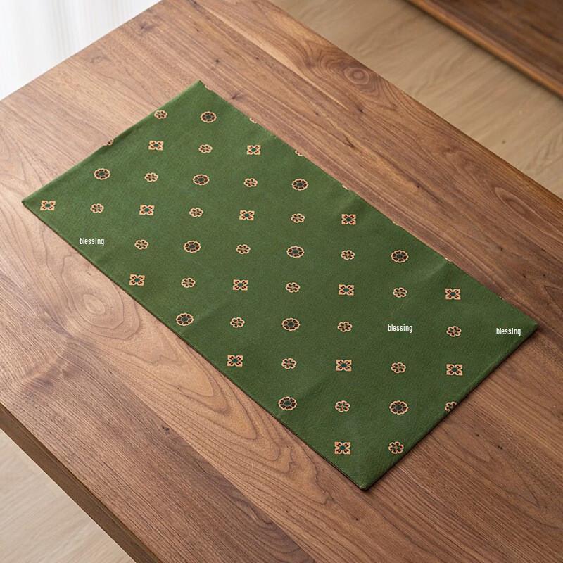 Zen Auspicious Flower Tea Mat