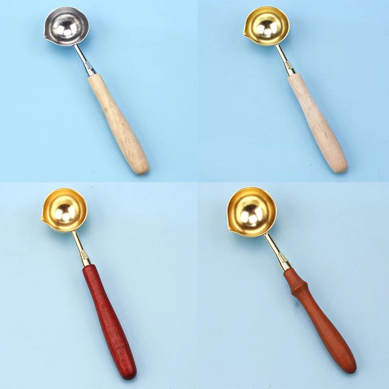 Wax Seal Spoons Lacquer Spoon White Wax Spoon Lacquer Seal Stamp Wedding Craft Supplies Handmade Scrapbooking Material SB0121