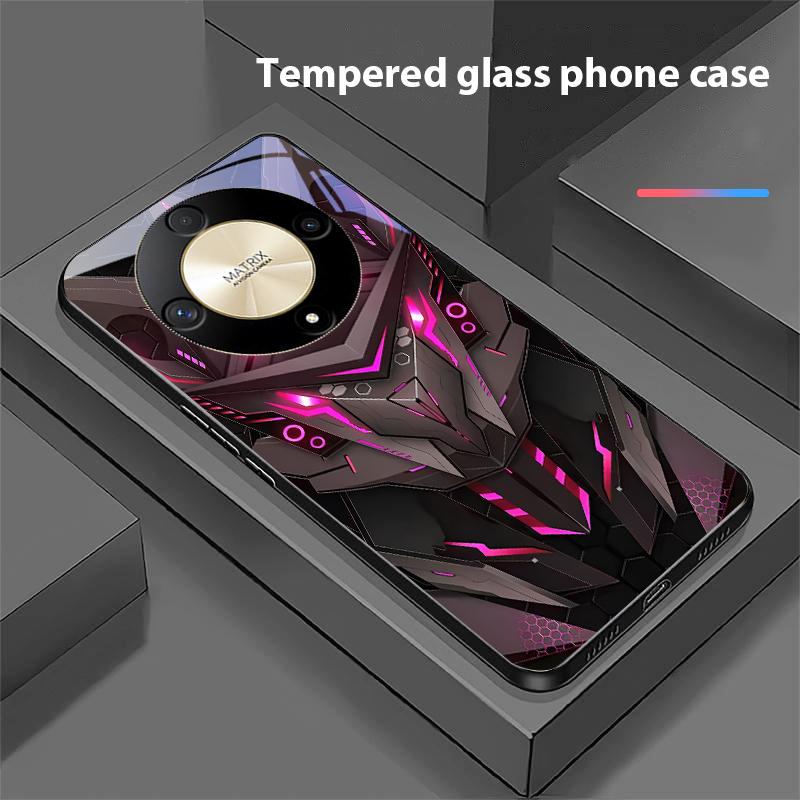 Kreatives Mech Für Honor Magic 6 50 70 90 Lite X7b 200 Pro Nova 10 Nova 5T X6 P30 Pura 70 Ultra Gehärtetes Glas Handyhülle