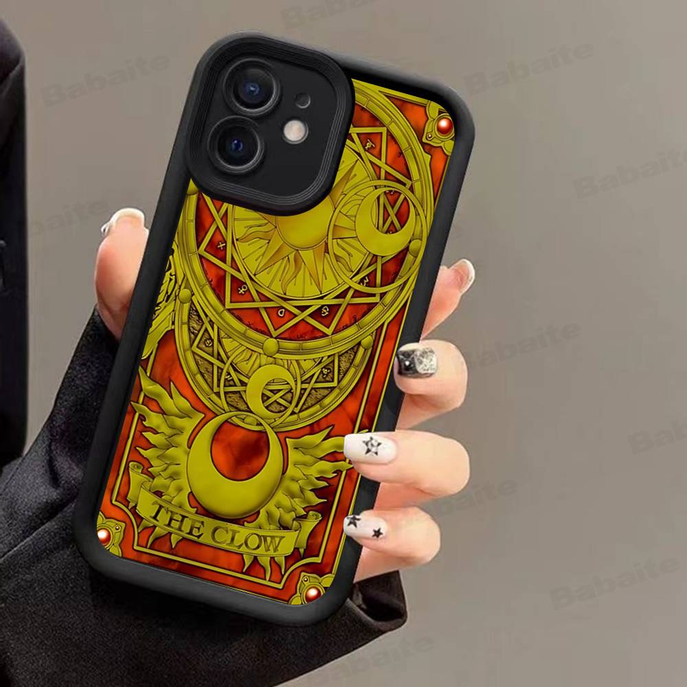 Anime C-CardcaptorS S-Sakura Phone Case For IPhone 16 15 14 Plus 13 12 11 17 Pro Max Pro Soft Cover