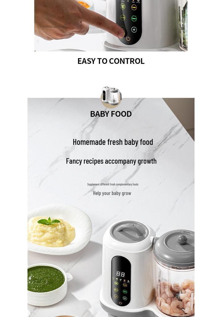 Fully Automatic Multi-Functional Baby Food Maker & Steamer