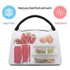 Donald Duck Insulated Lunch Bag with Clasp Bento Cooler Bag with Soft Cooler Bag Closure, Black, Box, Insulated, Zipper, Compact, Bag, Tote/Eco