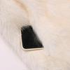 Luxury Faux Fur Coat Women Winter Thick Warm Long Sleeve Turndown Collar Female Overcoat  Elegant Lady Outerwear