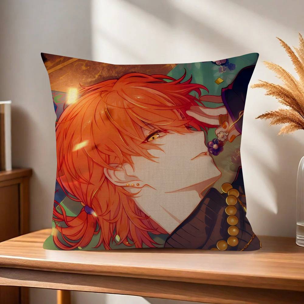 Anime singer Akito Shinonome Pillow Cushion Cover Pillowcase Living Room Sofa Home Decor Customized